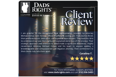 Dad's Rights | Client Review | Catalina T.